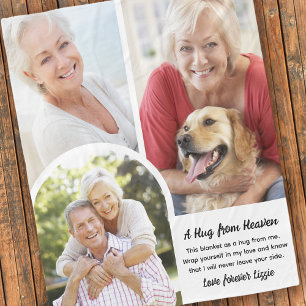 Cobertor De Velo Um Abraço Do Memorial Fotográfico Do Céu