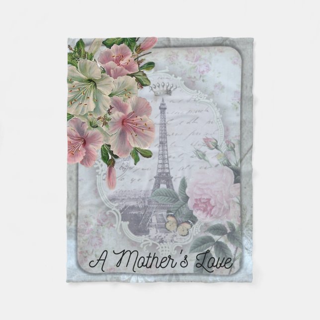 Cobertor De Velo Um Amor Mães (Frente)