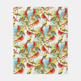 Cobertor De Velo Um bando de penas