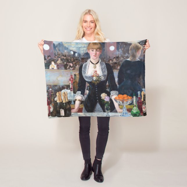 Cobertor De Velo Um Bar no Folies-Bergere, Manet (In Situ)