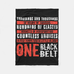 Cobertor De Velo Um Cinturão Negro Artes Marciais Engraçadas Karate