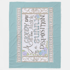 Cobertor De Velo Um cobertor do velo ensolarado (espuma marítima)