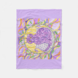 Cobertor De Velo Um Gato Pintado