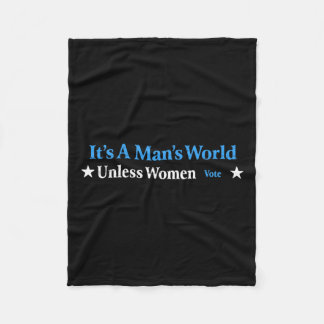 Cobertor De Velo Um Mundo Sem Mulheres Votando Feminista Sexo