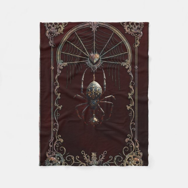 Cobertor De Velo Um toque de magia gótica. (Frente)