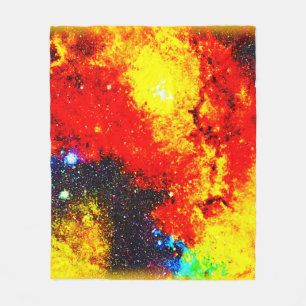 Cobertor De Velo Um Universo de cores brilhantes. Comprar Agora