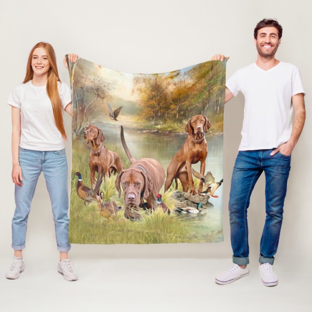 Cobertor De Velo Um versátil aristocrata no Vizsla Húngaro (In Situ)