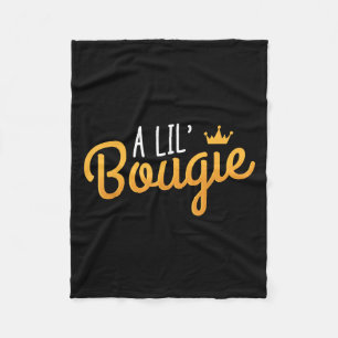 Cobertor De Velo Uma citação de Lil Bougie Humor