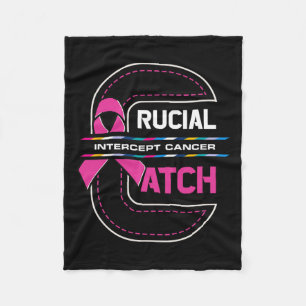 Cobertor De Velo Uma Consciência do Cancer de Mama do Intercepte