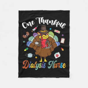 Cobertor De Velo Uma enfermeira de diálise agradecida Turquia Feliz