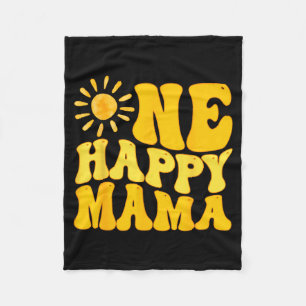 Cobertor De Velo Uma Feliz Mãe Aniversário Primeira Volta Ao Sol