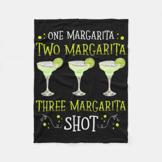 Cobertor De Velo Uma Margarita Duas Margaritas Um Shot Para Uma Ama