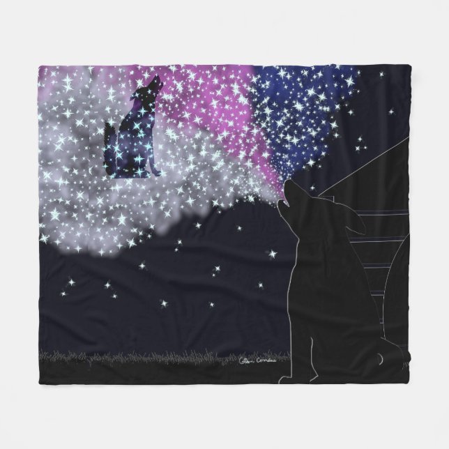 Cobertor De Velo Uma noite de verão com Sirius (Frente (Horizontal))