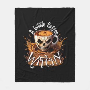 Cobertor De Velo Uma Pequena Bruxa de Café
