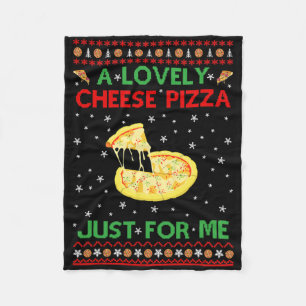 Cobertor De Velo Uma Pizza De Queijo Sozinha Diversão Da Casa Do Ke