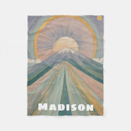 Cobertor De Velo Uma Serenata Vulcânica Personalizada