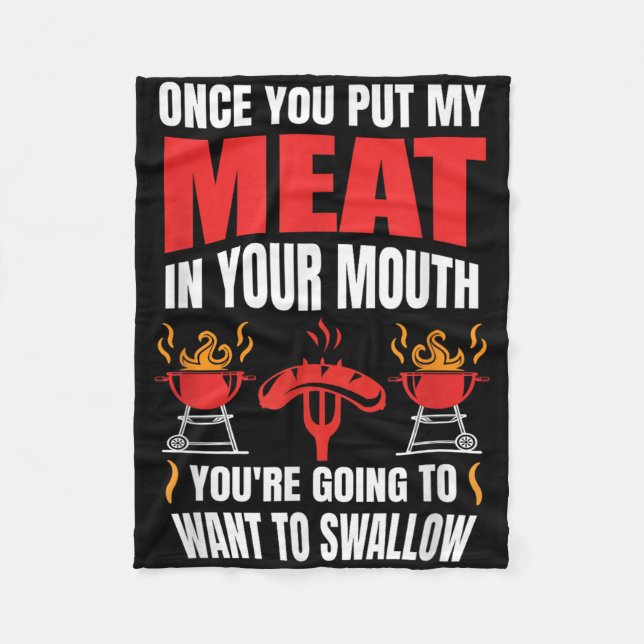 Cobertor De Velo Uma Vez Que Você Coloca Minha Grelha De Churrasco  (Frente)