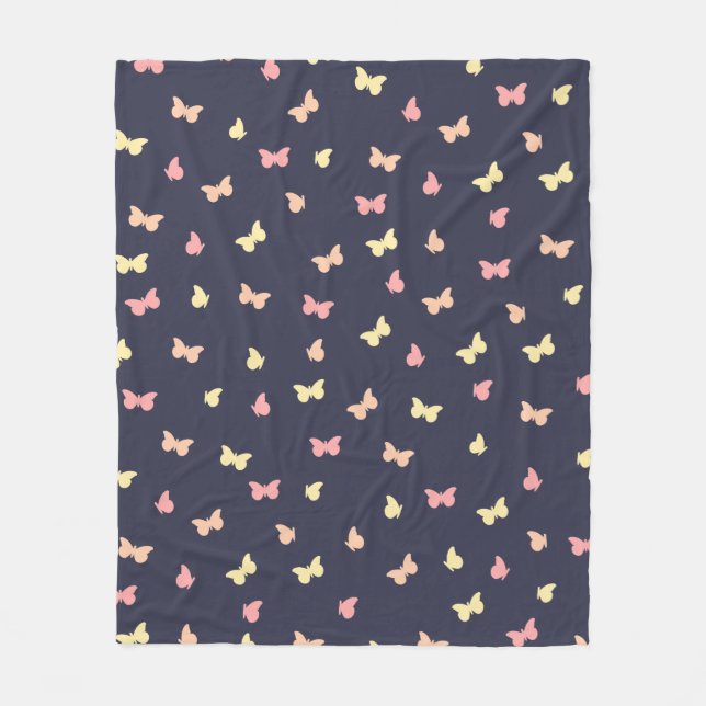 Cobertor De Velo Uma vibração das borboletas (Frente)