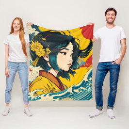 Cobertor De Velo Uma vietnamita no Sangue do Cheio