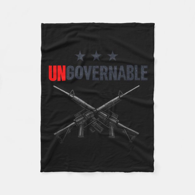 Cobertor De Velo Ungovernable Shirts  (Frente)