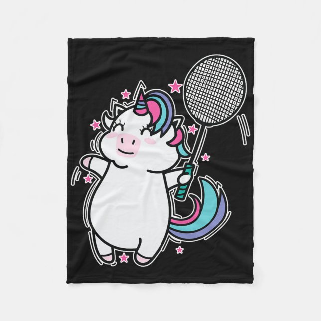 Cobertor De Velo Unicorn Badminton (Frente)