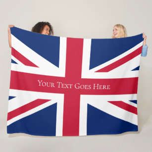 Cobertor De Velo Union Jack Custom British Flag