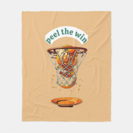 Cobertor De Velo Unique basketball lover gifts peel the win
