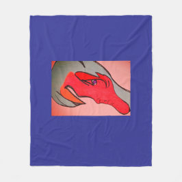 Cobertor De Velo Unique Original Character Art