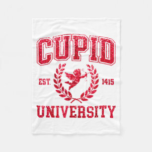 Cobertor De Velo Universidade do Cupido Dia dos Namorados Engraçado