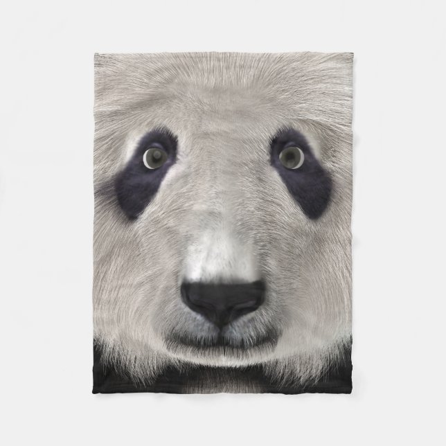 Cobertor De Velo Urso Panda (Frente)