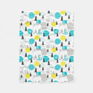 Cobertor De Velo Urso polar