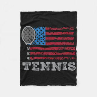 Cobertor De Velo Usa Flag Tennis Mens Womens Us Tennis Lover Team S