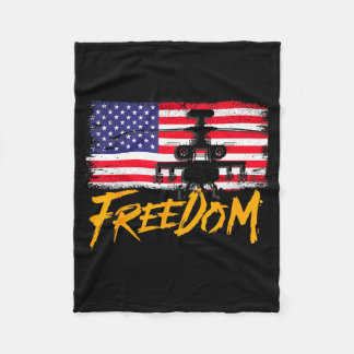 Cobertor De Velo Usa patriótico - liberdade da bandeira americana -
