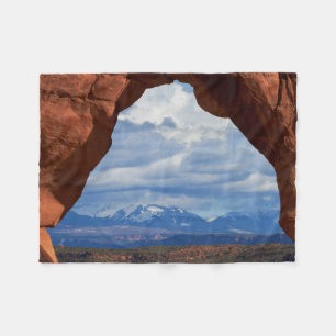 Cobertor De Velo Utah, Parque Nacional Arches, Arco Delicado
