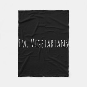 Cobertor De Velo Uw, Vegetarianos Engraçados Presente Para O Sobrem
