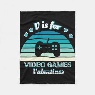 Cobertor De Velo V para Videos games não Dias de os namorados - Col