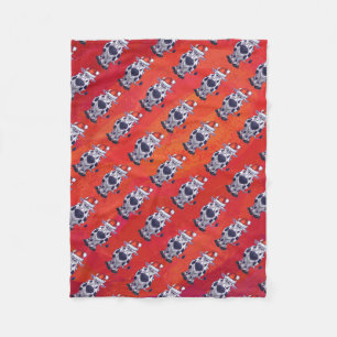 Cobertor De Velo Vaca Natal