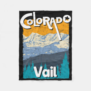 Cobertor De Velo Vail Colorado Montanha Estado Montanhas Rochosas C