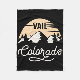 Cobertor De Velo Vail Colorado Skiirt T Shirt Mountain Resort V