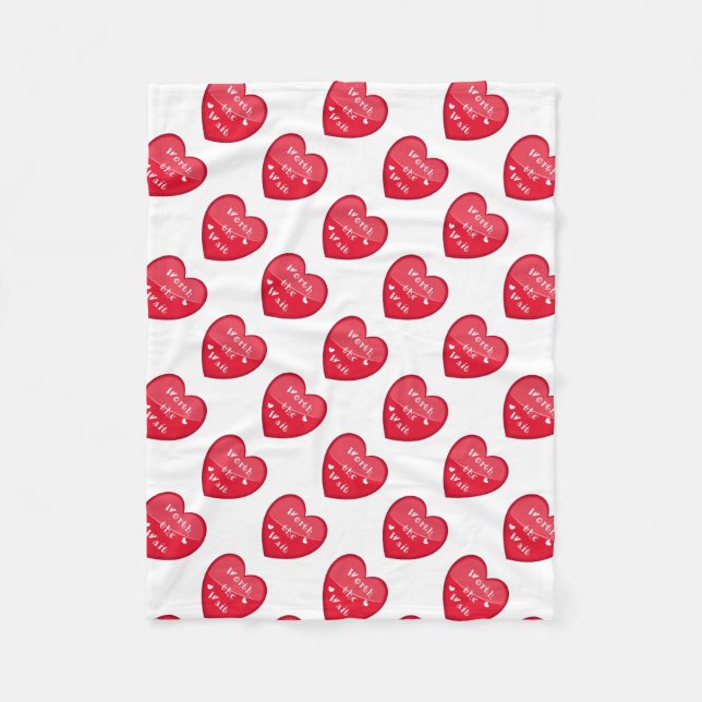 Cobertor De Velo Vale a Pena - Adoção - Novo Bebê (Frente)