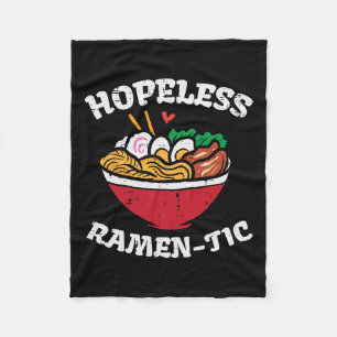 Cobertor De Velo Valentine Day Sem Esperança Ramen Tic Comidas Japo