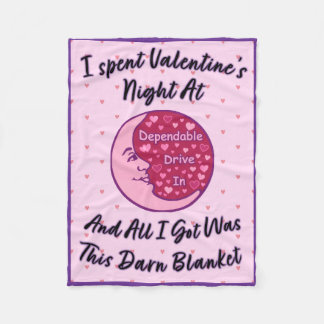 Cobertor De Velo Valentine's Night 2026 "Darn" Blanket