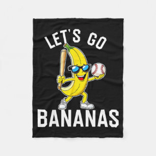 Cobertor De Velo Vamos de banana