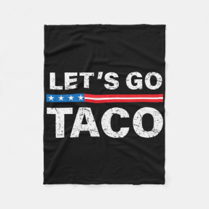 Cobertor De Velo Vamos Engraçado Vai Taco Camisa Vamos Vai Taco Vam