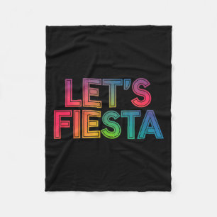 Cobertor De Velo Vamos festejar cinco de maio festa mexicana 