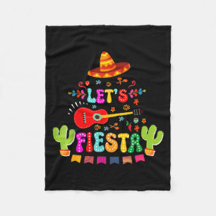 Cobertor De Velo Vamos festejar cinco de maio homens festa mexicana