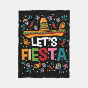 Cobertor De Velo Vamos Fiesta Cinco De Mayo Partido Temático Mexica
