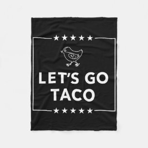 Cobertor De Velo Vamos Go Taco - Declaração Negrito Sempre Fora