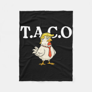 Cobertor De Velo Vamos Go Taco Shirt T.a.c.o Engraçado de Trendy T