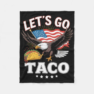 Cobertor De Velo Vamos Ir Taco Uva Bandeira Para Homens E Mulheres